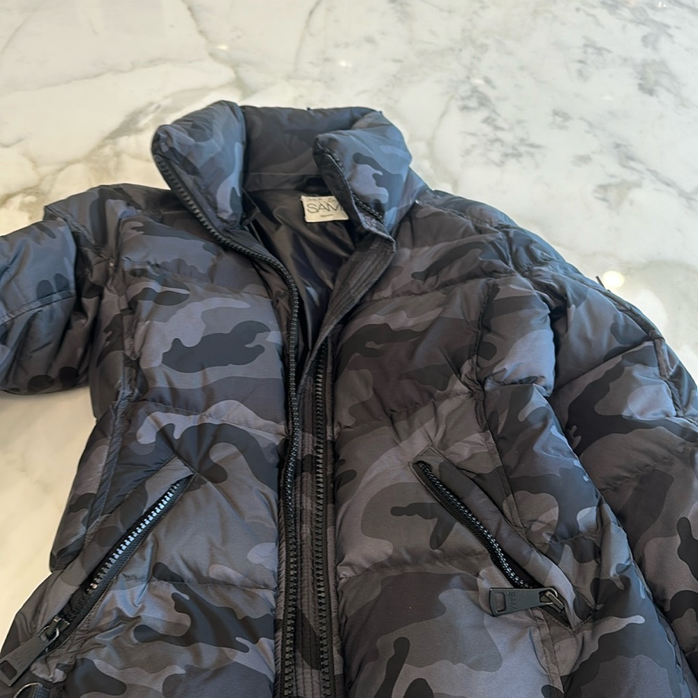Sam Camouflage Down Jacket $595 Medium